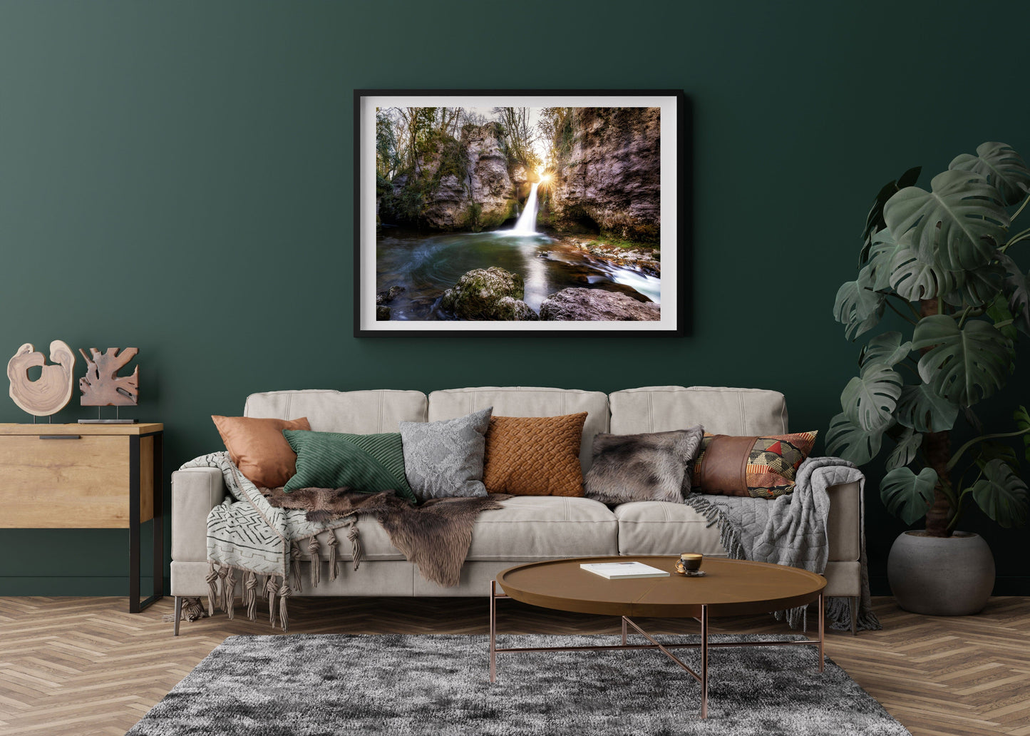Fränzi Raufer Photography Bild Wandbild La Tine de Conflens, Kanton Waadt