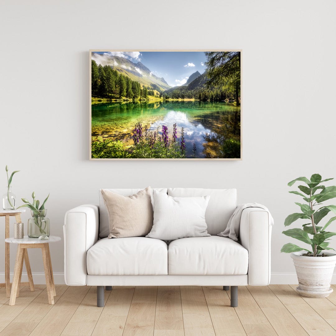 Fränzi Raufer Photography Bild Wandbild Lai da Palpuogna, Kanton Graubünden