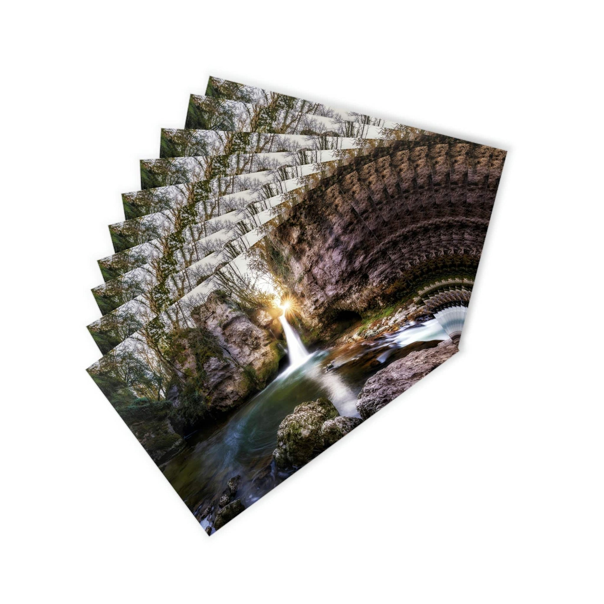 Printify Paper products 10 pcs / 3.9" x 5.9" / White Postkarten (10 Stk.)