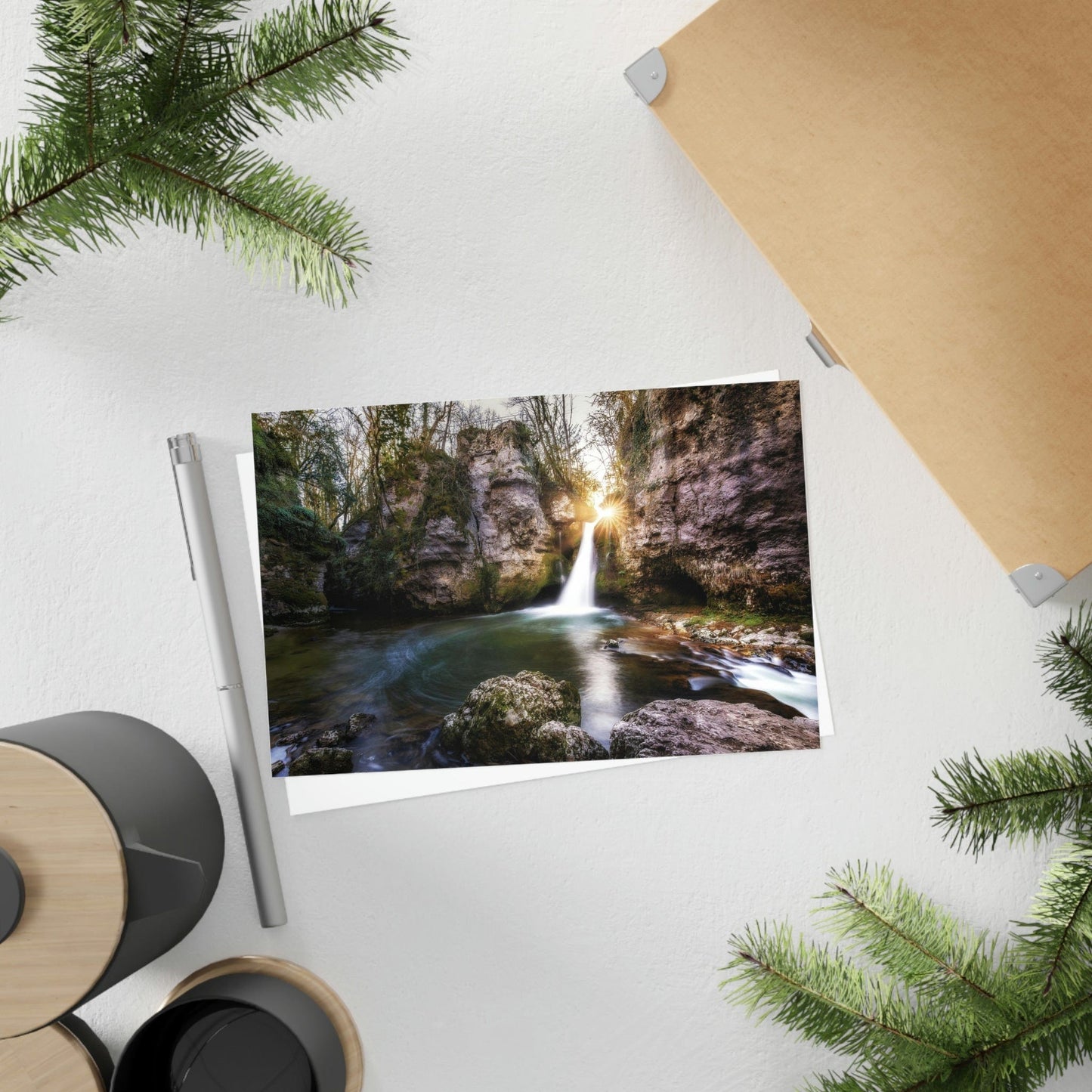 Printify Paper products 10 pcs / 3.9" x 5.9" / White Postkarten (10 Stk.)